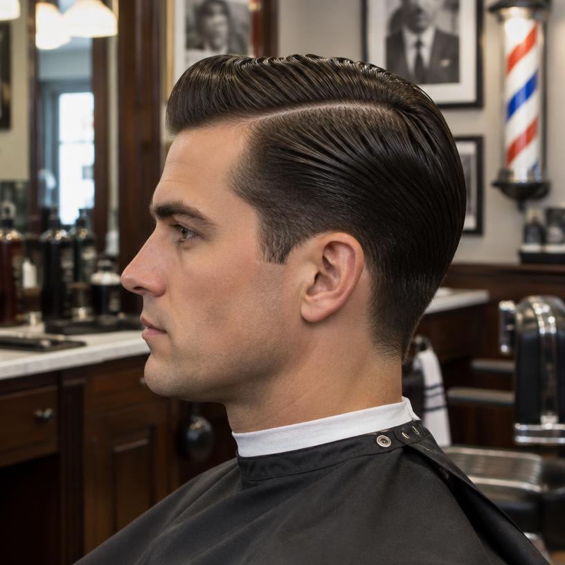 Classic Side Part
